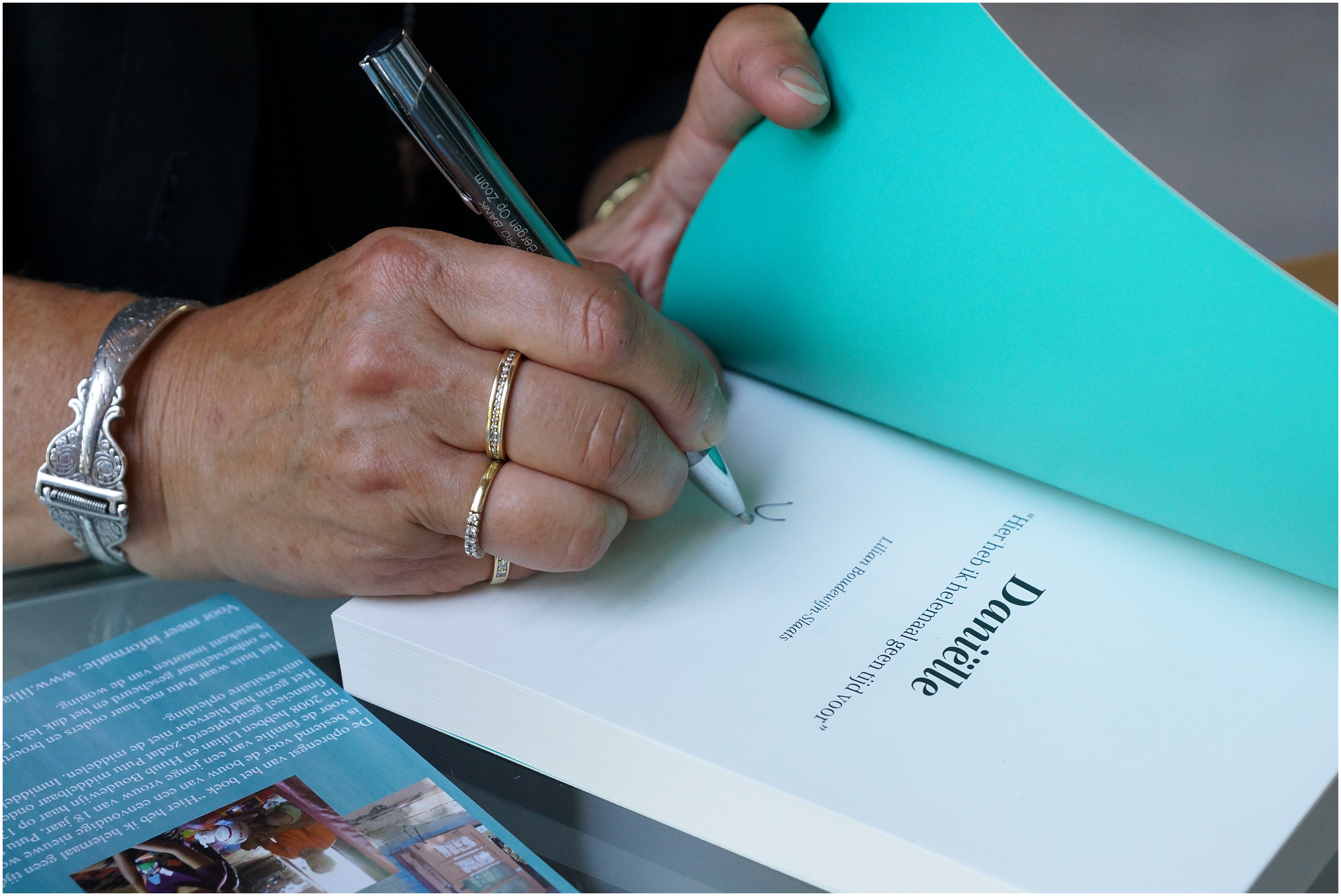 Foto’s van boekpresentatie