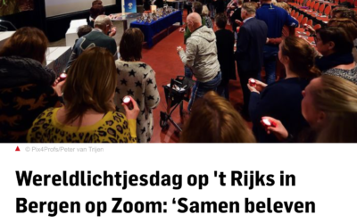 Wereldlichtjesdag op ’t Rijks in Bergen op Zoom: ‘Samen beleven voelt lichter’